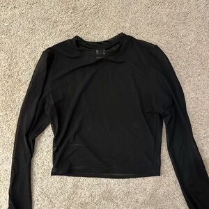 Onzie Black Long Sleeve Women's Top